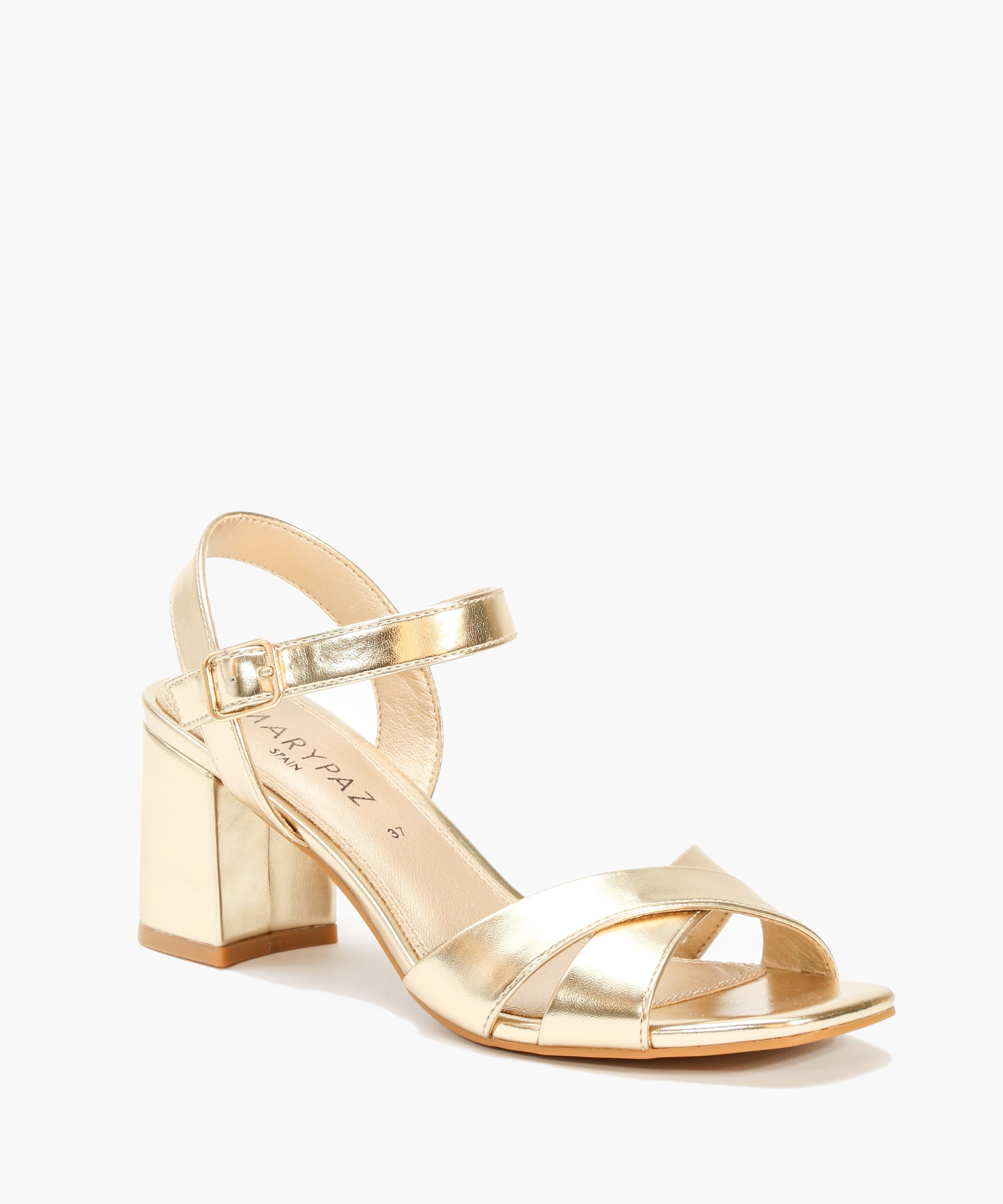 Sandalia tac&oacute;n cruzada image number null